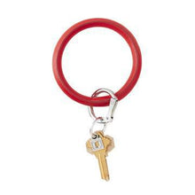 Load image into Gallery viewer, Big O Key Ring - Vegan Leather
